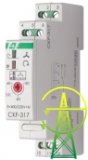 CKF-317 10А/3x400/230V AC реле контроля наличия и чередования фаз 